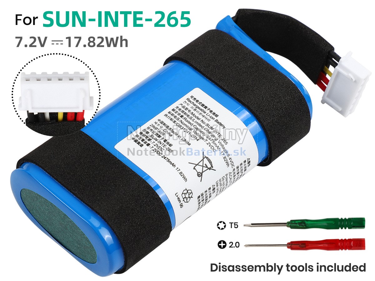 Náhradná batéria pre JBL SUN-INTE-265