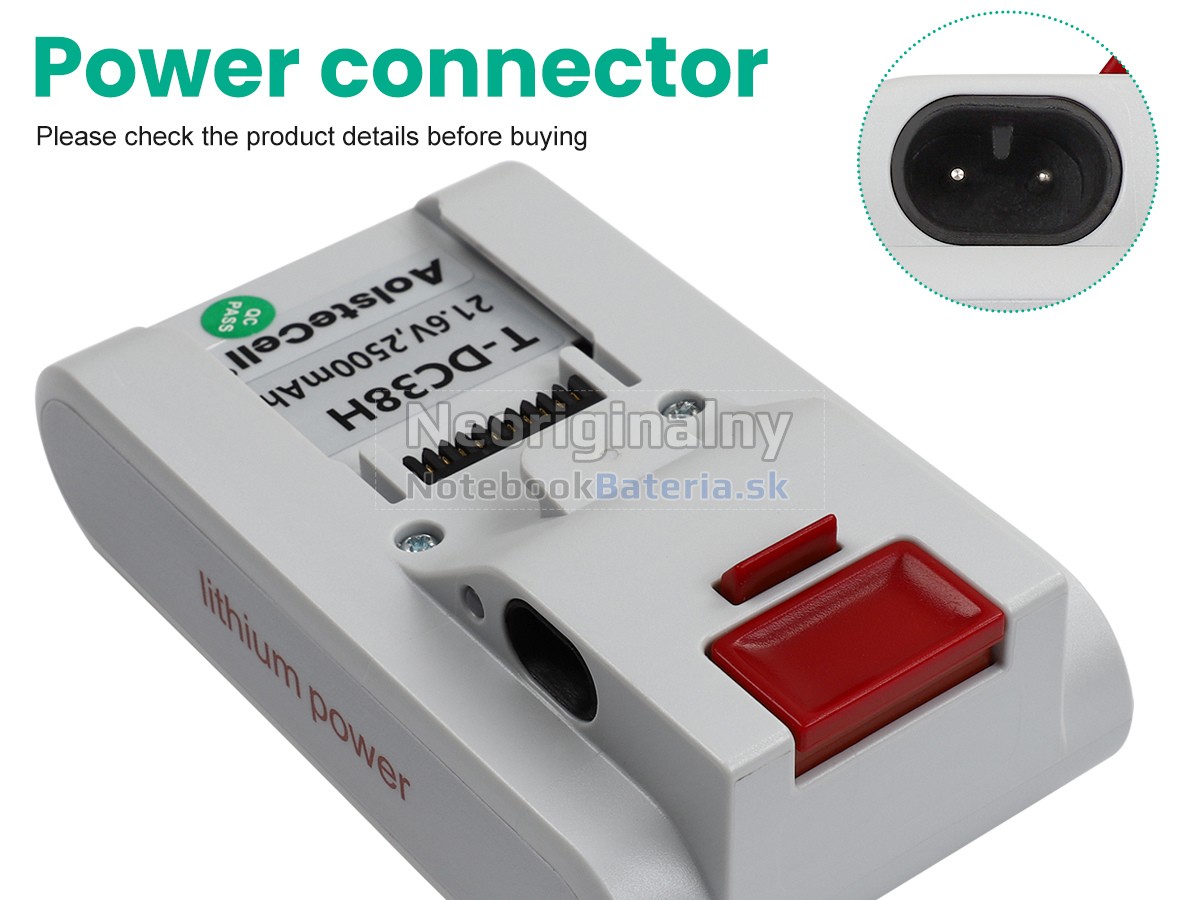 Náhradná batéria pre JIMMY JV55