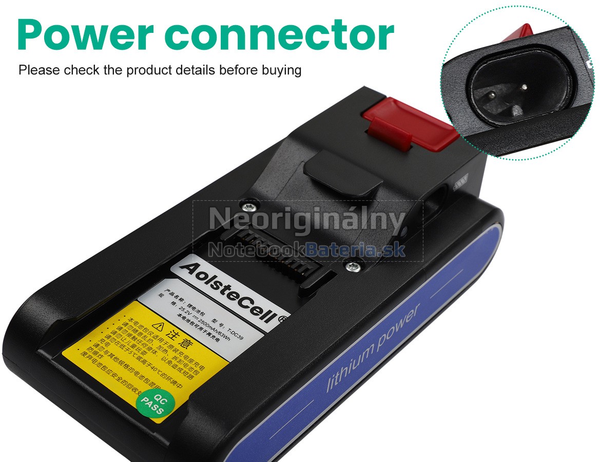 Náhradná batéria pre JIMMY JV83