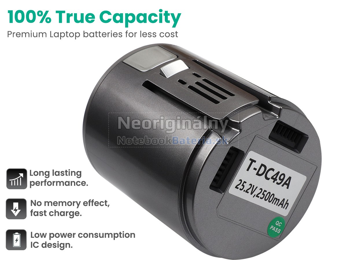 Náhradná batéria pre JIMMY T-DC49A