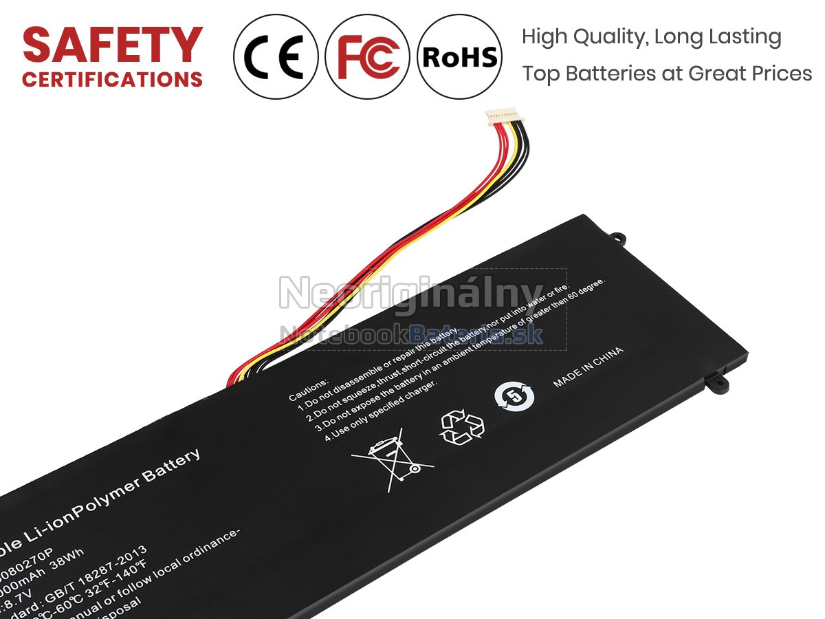 Náhradná batéria pre Jumper 5080270P