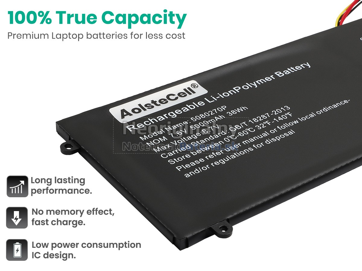 Náhradná batéria pre Jumper 5080270P