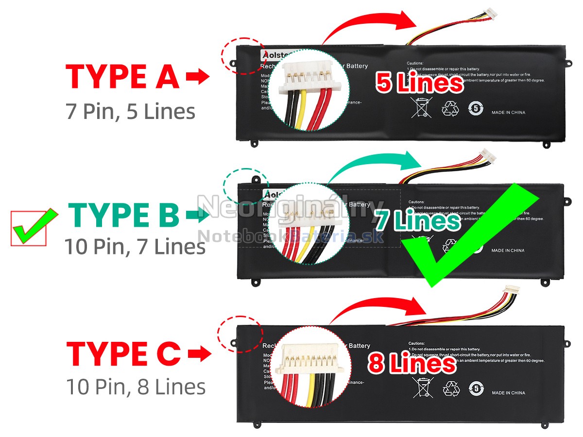 Náhradná batéria pre Jumper 5080270P