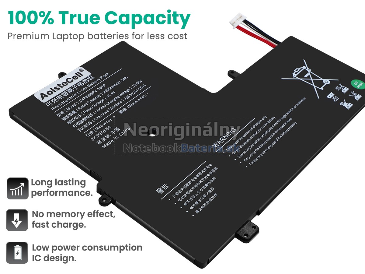 Náhradná batéria pre Jumper SU37-X516512