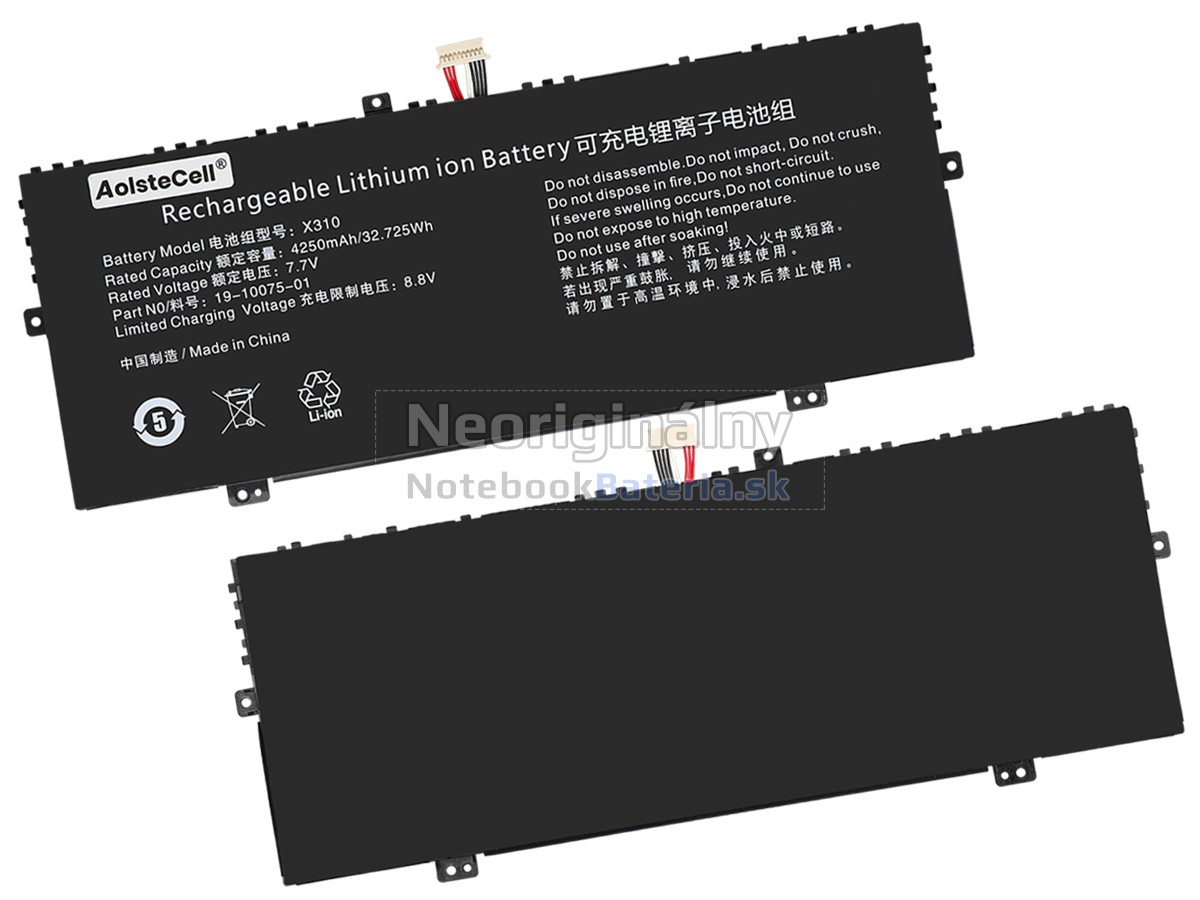 Náhradná batéria pre Jumper LARKBOOK CWI509