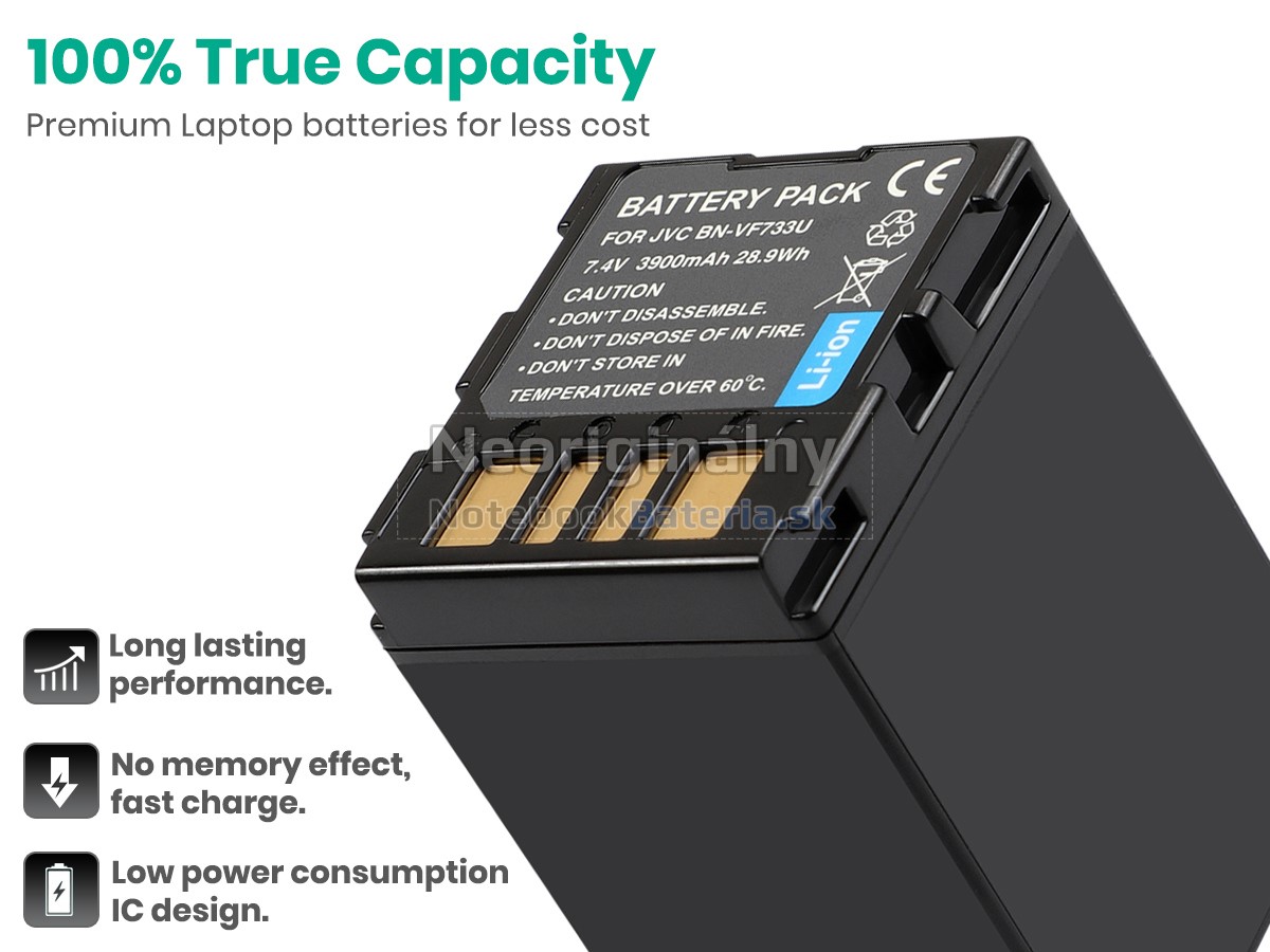 Náhradná batéria pre JVC GZ-MG70AA