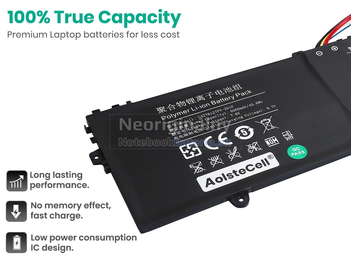Náhradná batéria pre KUU U4276127PV-2S1P