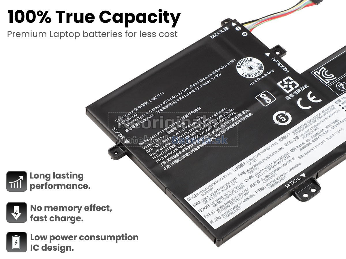 Náhradná batéria pre Lenovo IdeaPad S340-15IWL TOUCH