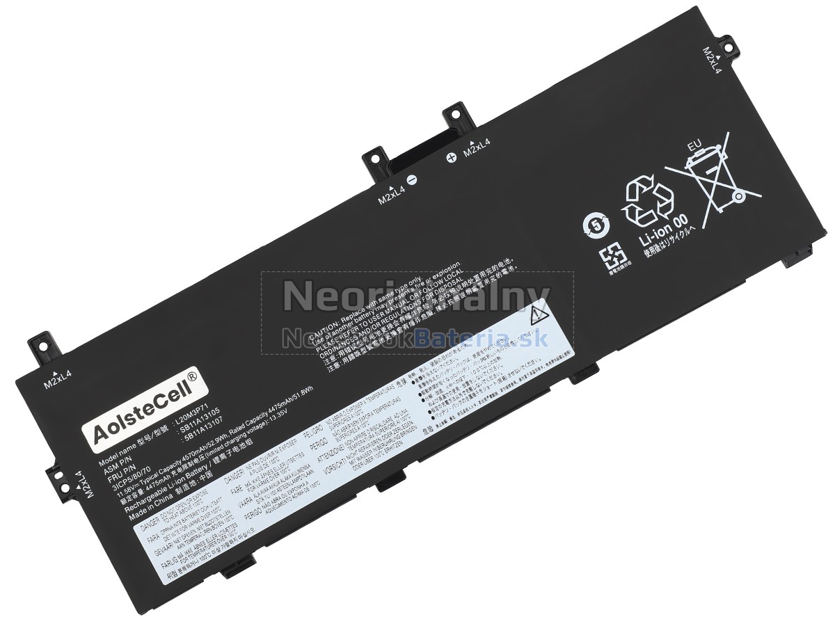 Náhradná batéria pre Lenovo ThinkPad X13 YOGA GEN 2-20W8006CSP