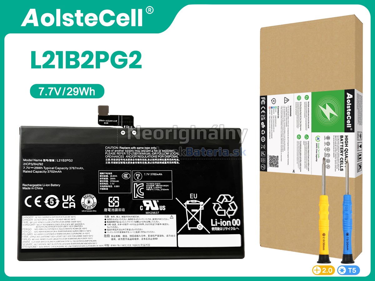 Náhradná batéria pre Lenovo IP DUET 3 CHROME 11Q727-82T6000UGE