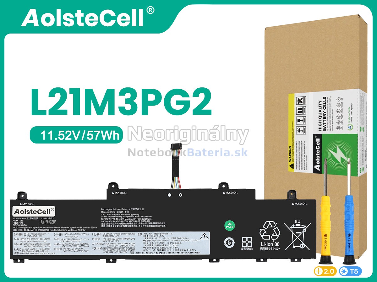 Náhradná batéria pre Lenovo ThinkPad C14 GEN 1 Chromebook-21C9000GUS