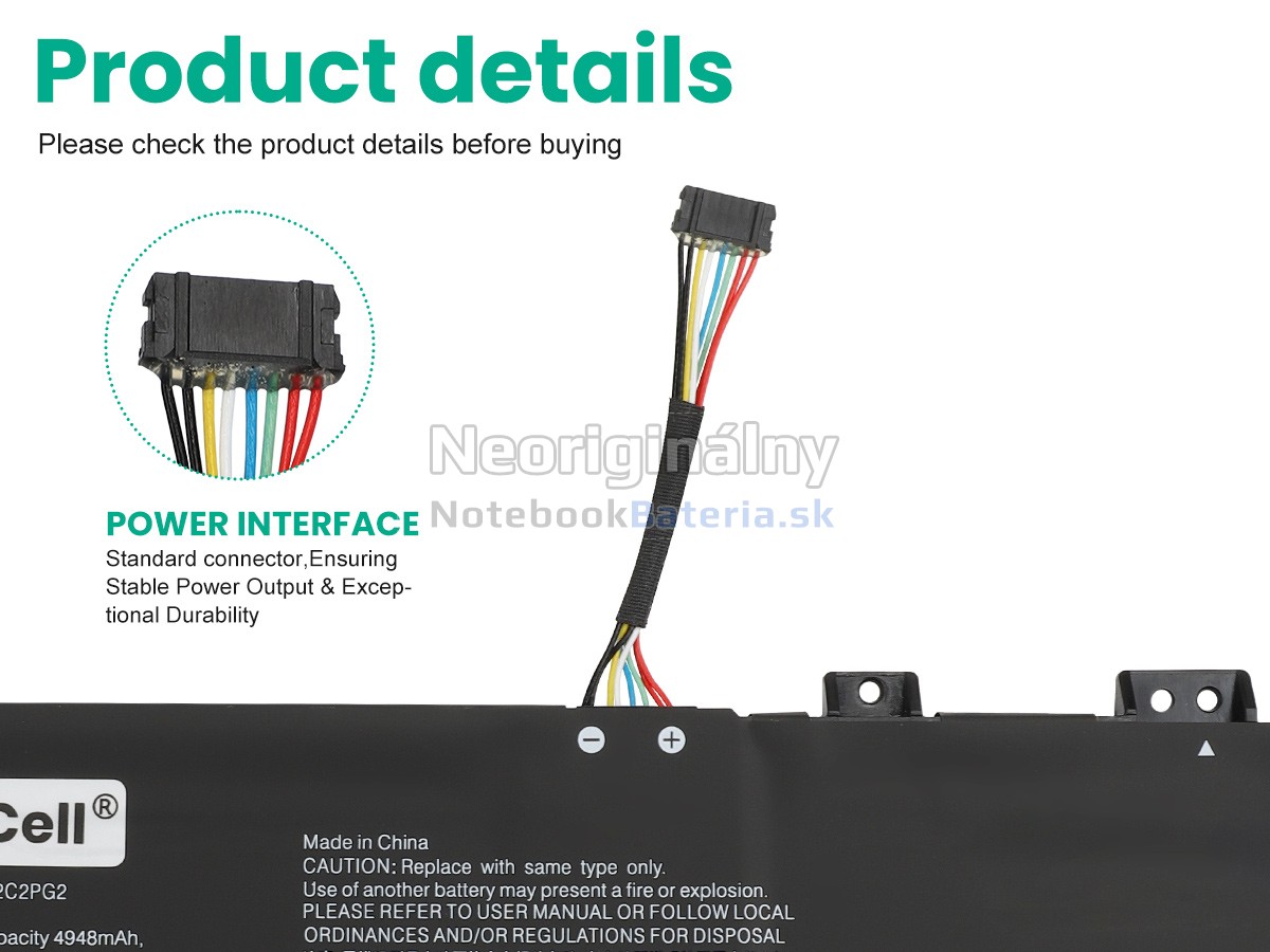 Náhradná batéria pre Lenovo 5B11K24753