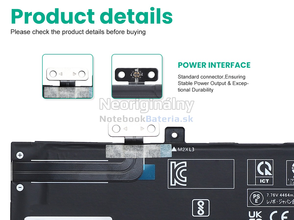 Náhradná batéria pre Lenovo IdeaPad DUET 3 11IAN8-82XK000JTL