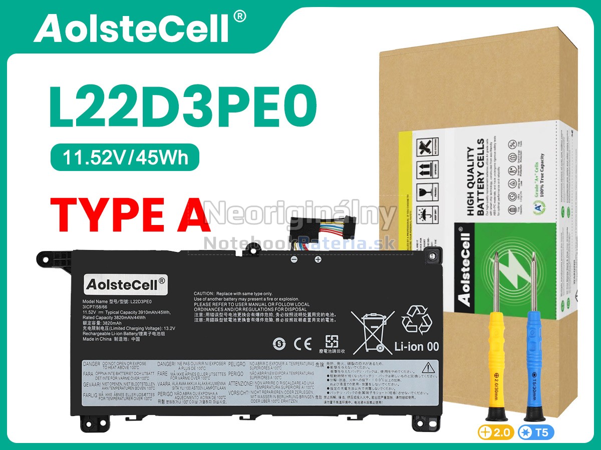 Náhradná batéria pre Lenovo THINKBOOK 16 G6 IRL-21KH00N4CK