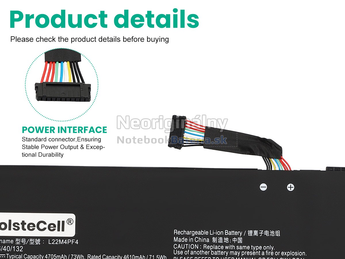 Náhradná batéria pre Lenovo YOGA PRO 7 14ARP8-83AU0066MH