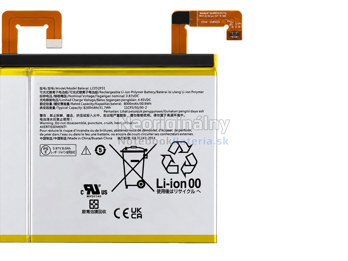 Náhradná batéria pre Lenovo SB18D44180