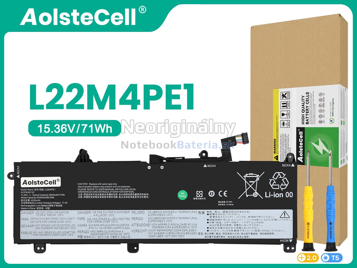 Náhradná batéria pre Lenovo 5B11L93199