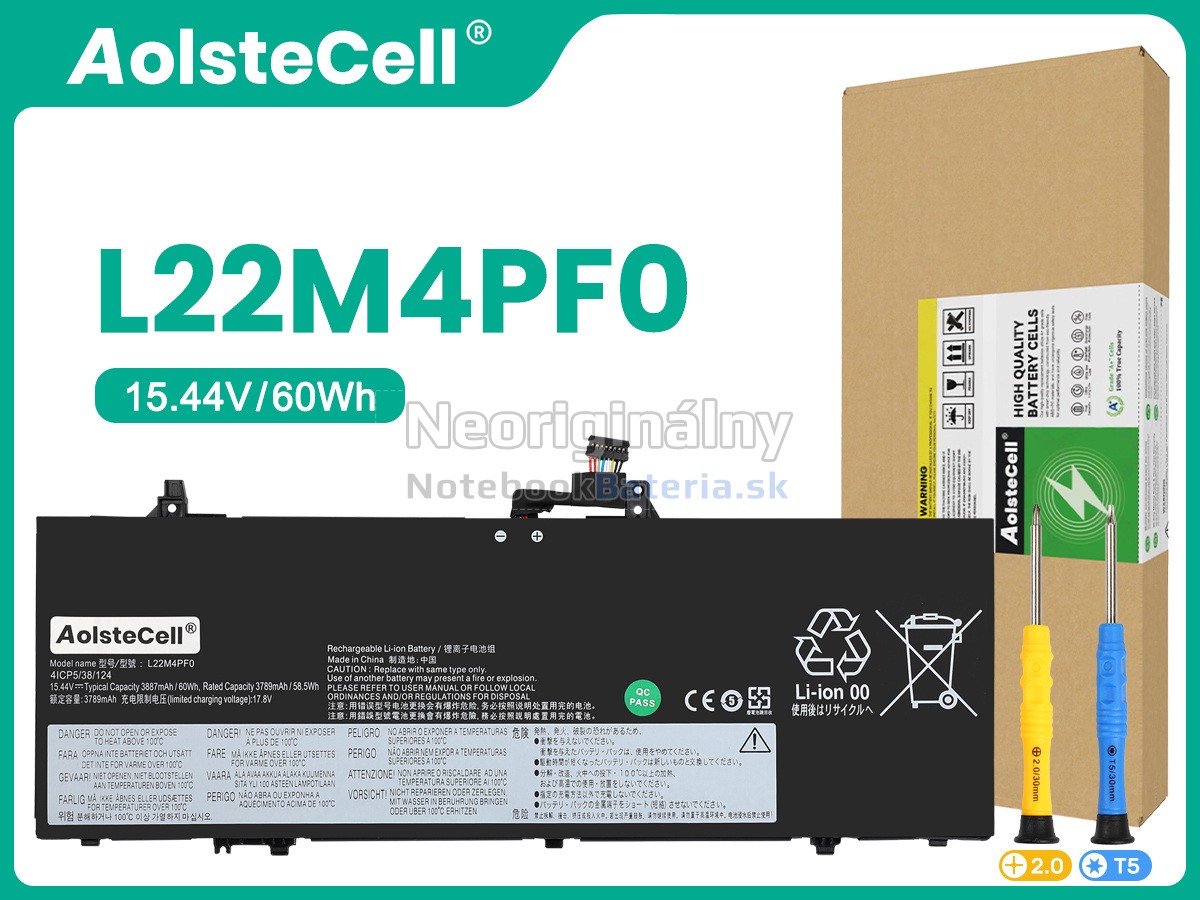 Náhradná batéria pre Lenovo L22D4PF0
