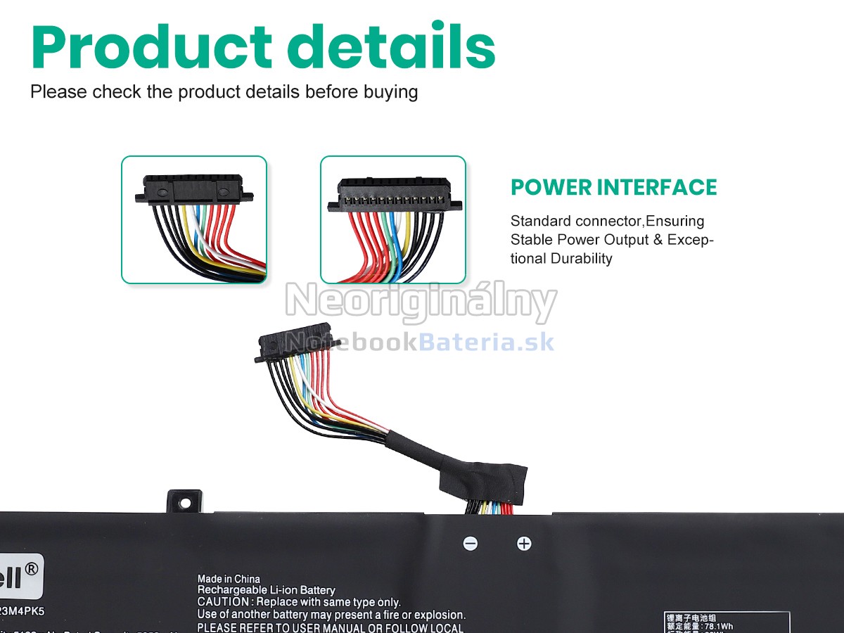 Náhradná batéria pre Lenovo LEGION 5 16IRX9-83DG001QMX