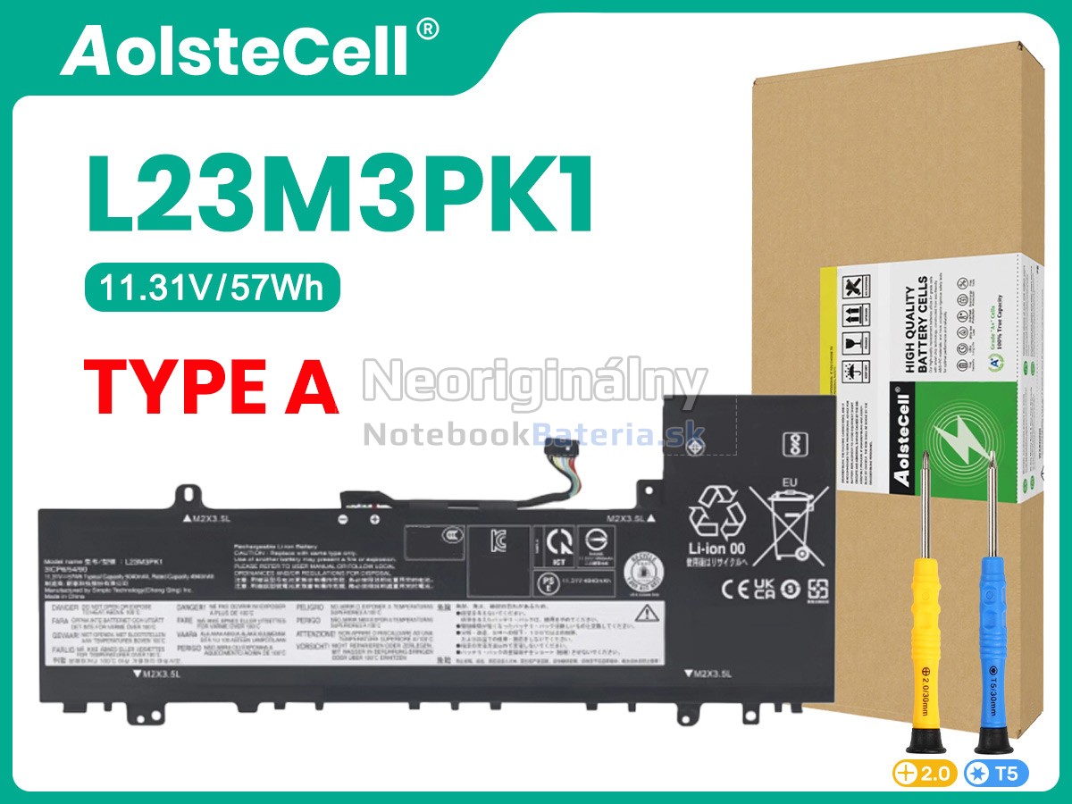 Náhradná batéria pre Lenovo ThinkPad L14 GEN 5-21L2S83D00