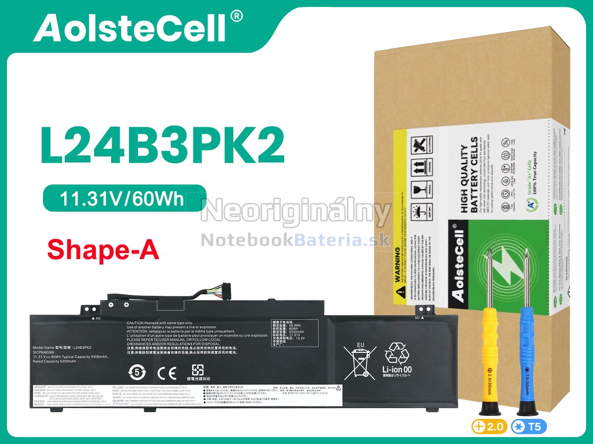 Náhradná batéria pre Lenovo IdeaPad SLIM 5 16IRH10R-83J1001QGM