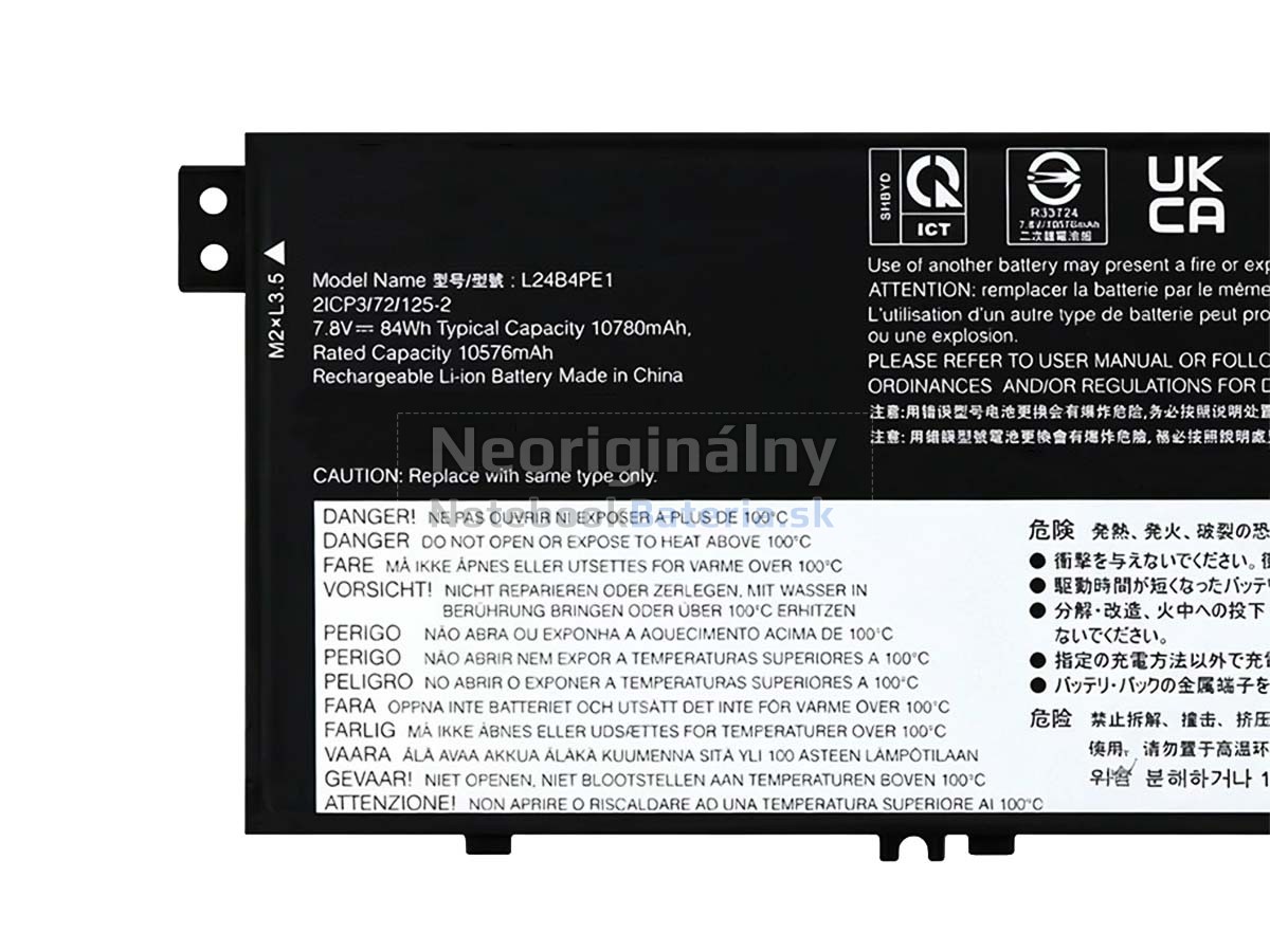 Náhradná batéria pre Lenovo THINKBOOK 16 G7 QOY-21NH