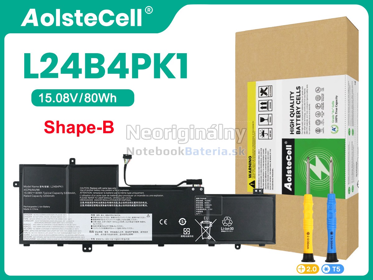 Náhradná batéria pre Lenovo IdeaPad SLIM 5 16IRH10R-83J1001QGM