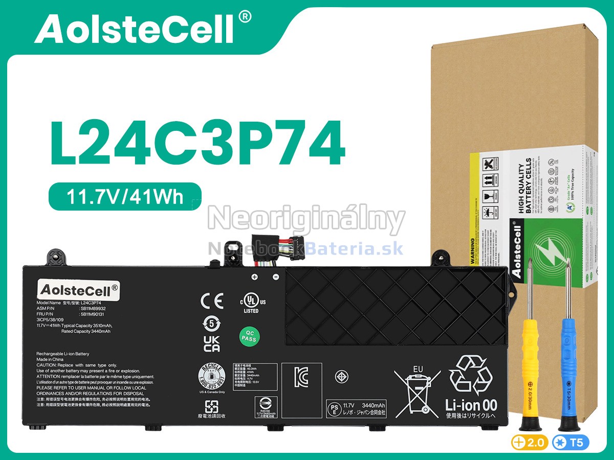Náhradná batéria pre Lenovo 5B11M90131