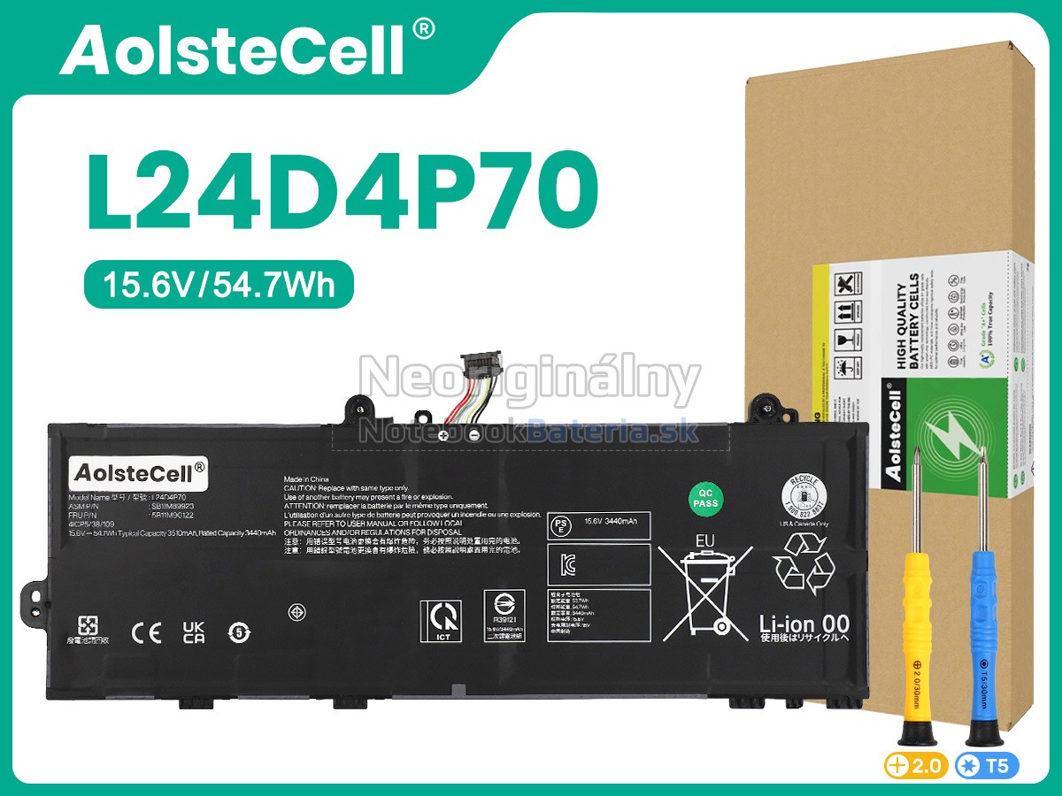 Náhradná batéria pre Lenovo 5B11M90122