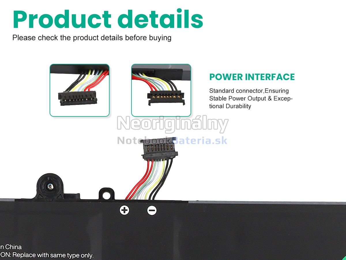 Náhradná batéria pre Lenovo 5B11M90122