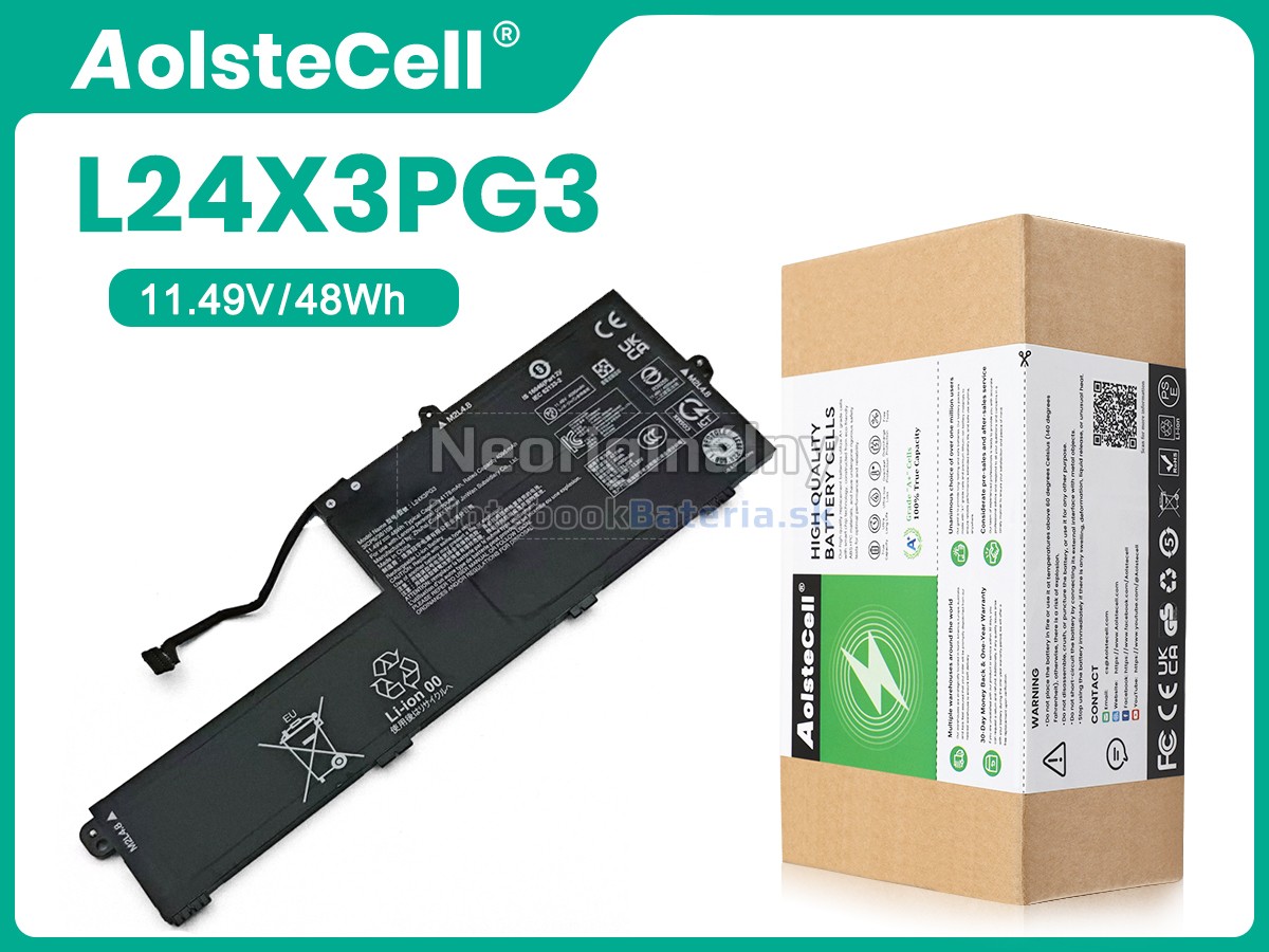 Náhradná batéria pre Lenovo L24X3PG3