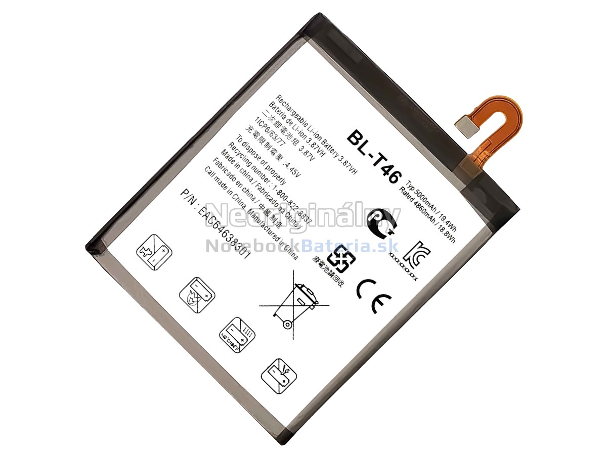 Náhradná batéria pre LG V60 THIN Q
