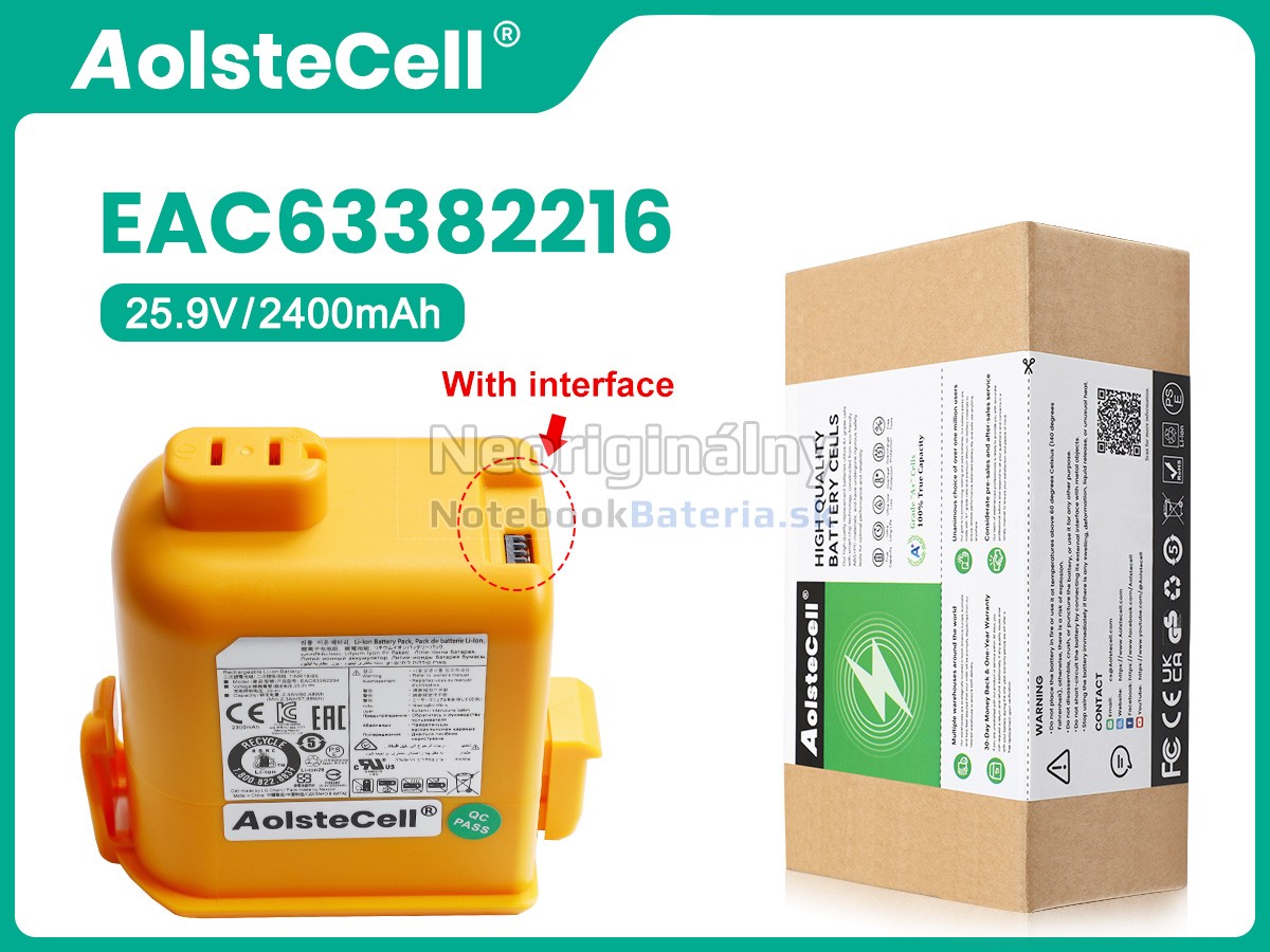 Náhradná batéria pre LG A9S LCD 250W/280W/320W 2023