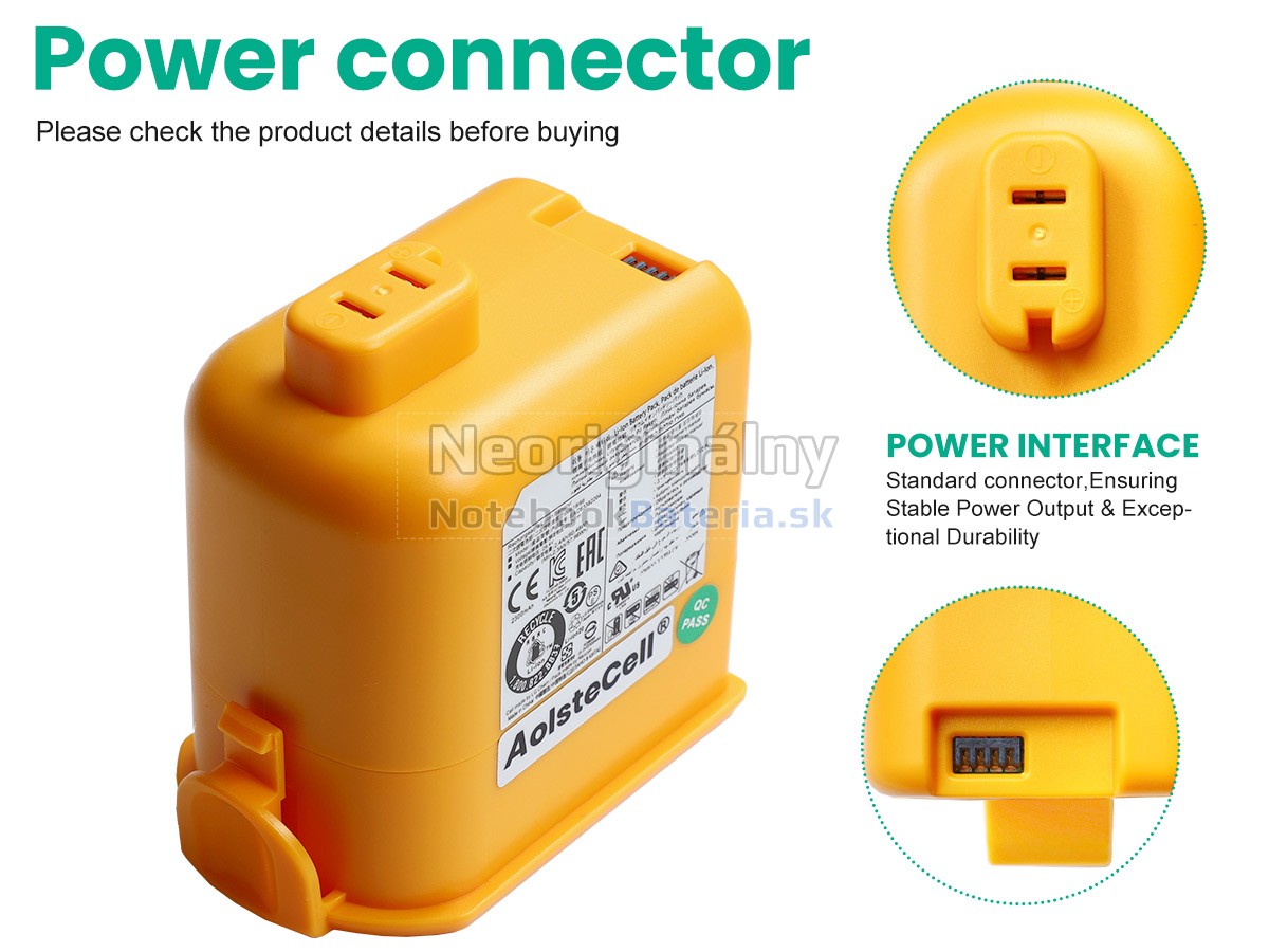 Náhradná batéria pre LG A9S LCD 250W/280W/320W 2023