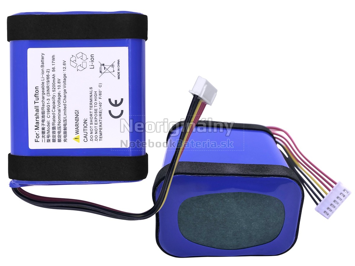 Náhradná batéria pre Marshall C196G1