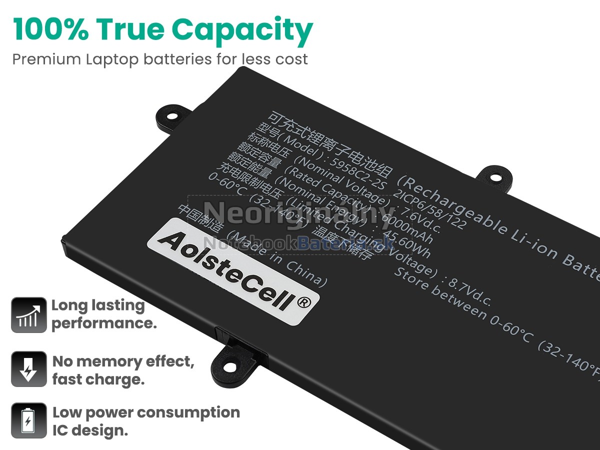 Náhradná batéria pre Mechrevo 5958C2-2S