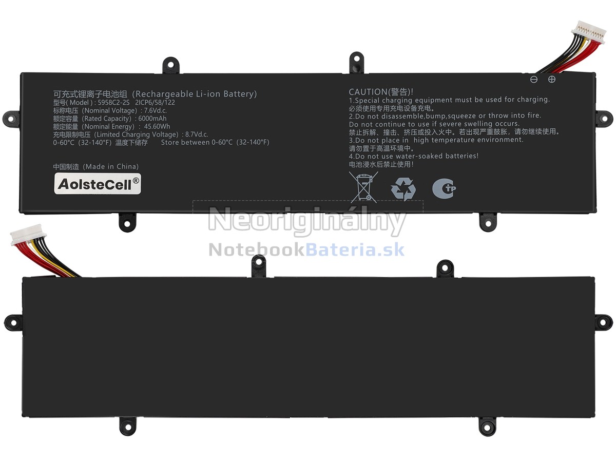 Náhradná batéria pre Mechrevo 5958C2-2S