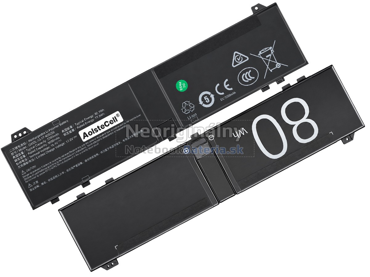 Náhradná batéria pre Mechrevo AURORA X PRO