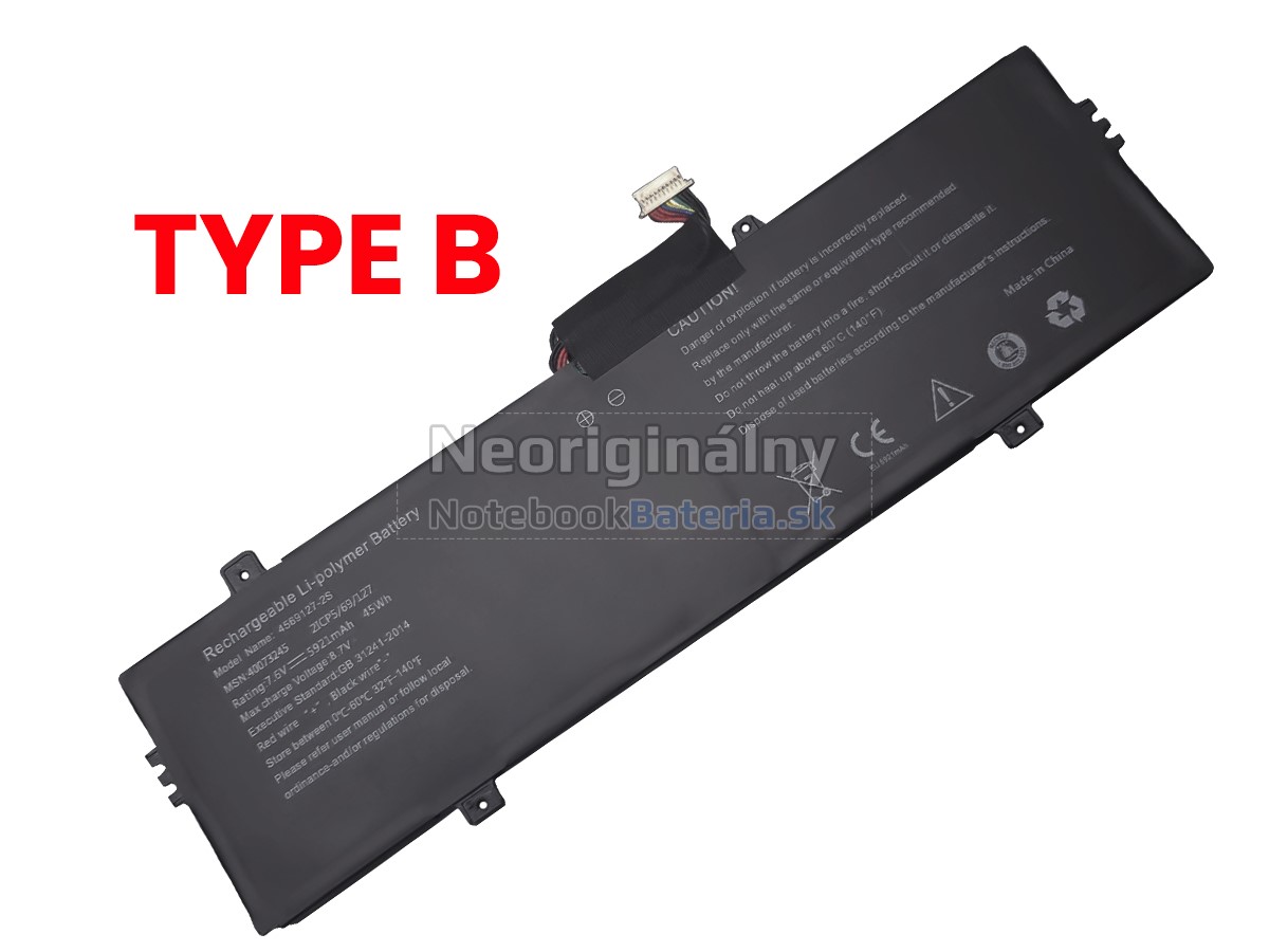 Náhradná batéria pre Medion 4569127-2S(2ICP5/69/127)