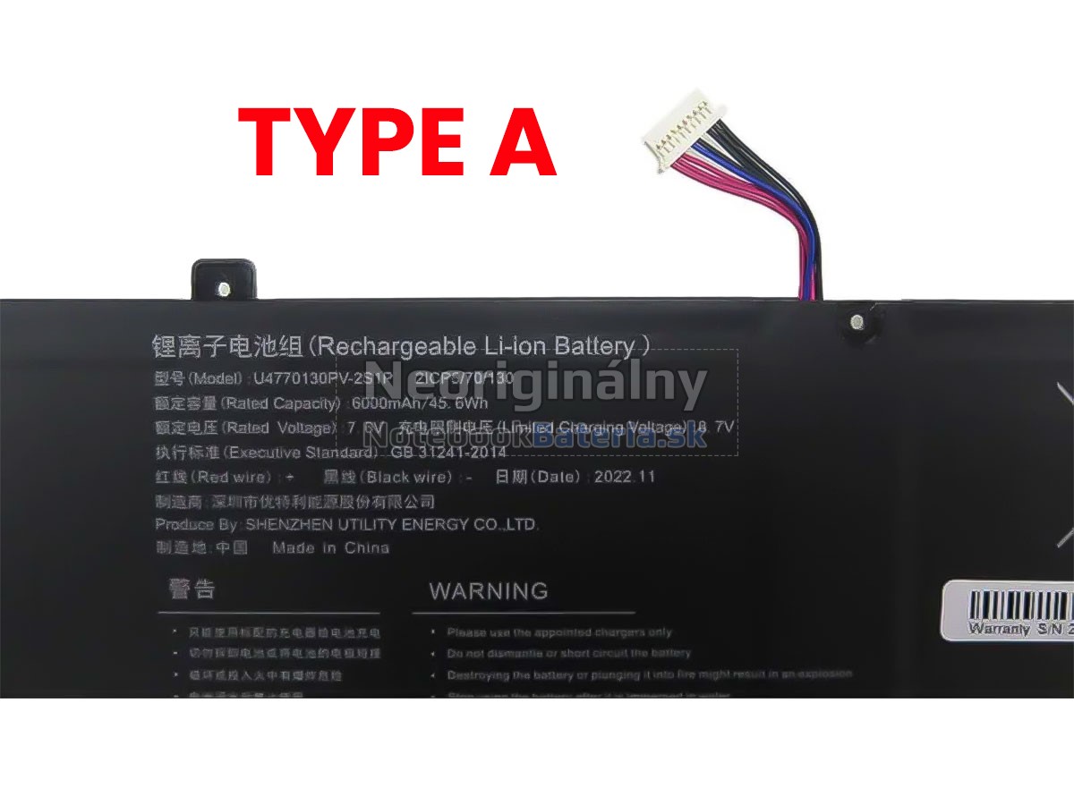 Náhradná batéria pre Medion 4569127-2S(2ICP5/69/127)