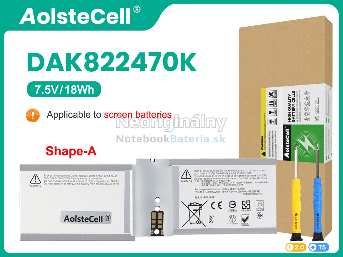 Náhradná batéria pre Microsoft Surface BOOK 2 1832