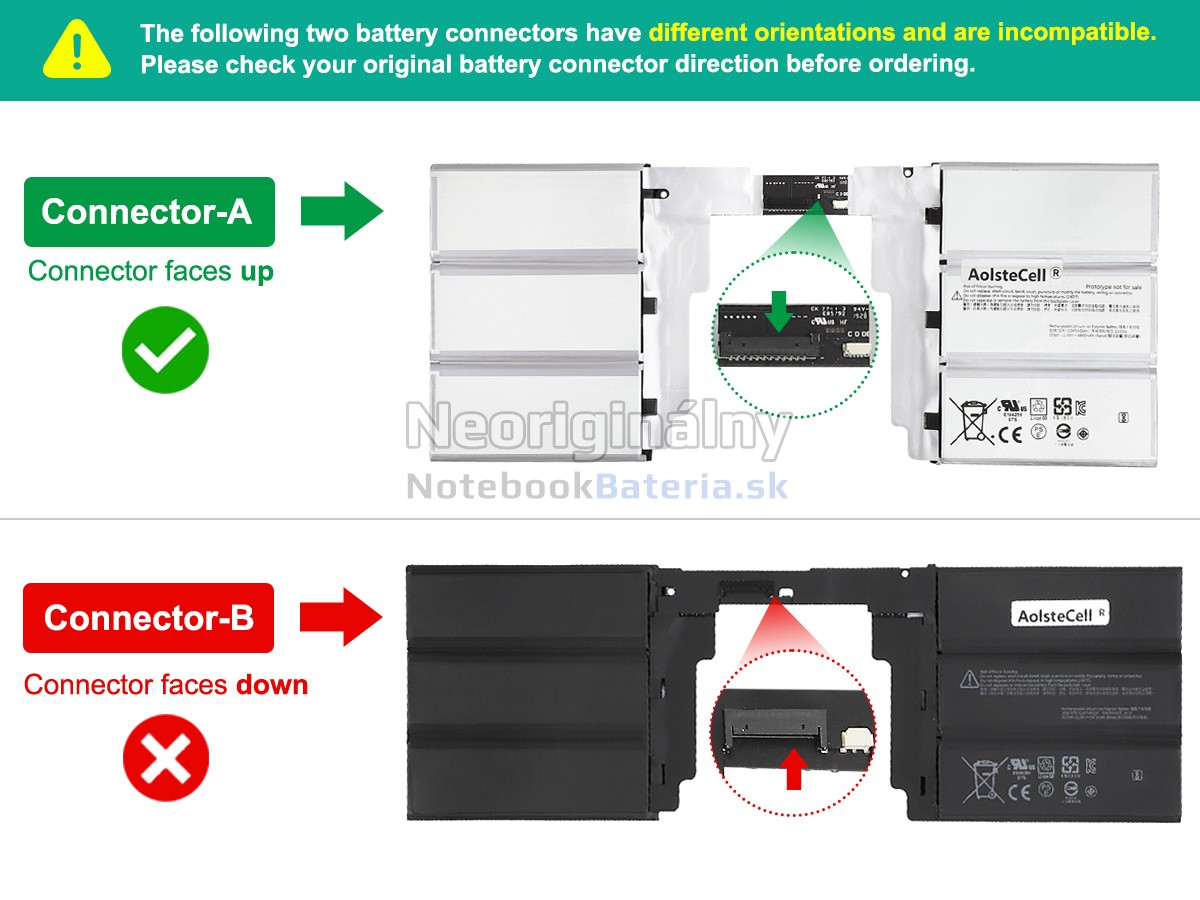 Náhradná batéria pre Microsoft Surface BOOK2 KEYBOARD