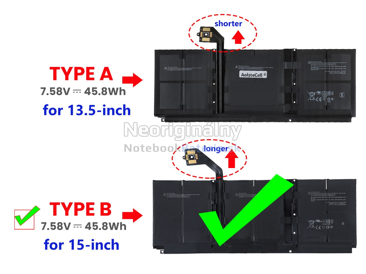 Náhradná batéria pre Microsoft DYNT02