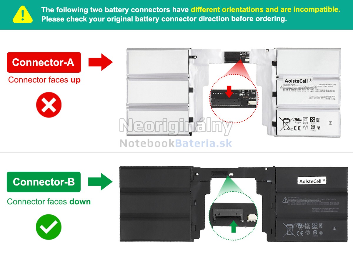 Náhradná batéria pre Microsoft Surface BOOK2 KEYBOARD