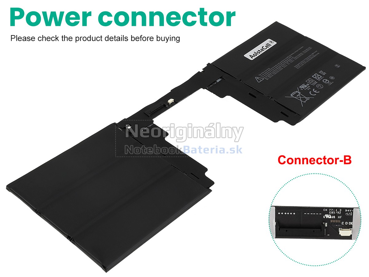 Náhradná batéria pre Microsoft Surface BOOK2 KEYBOARD