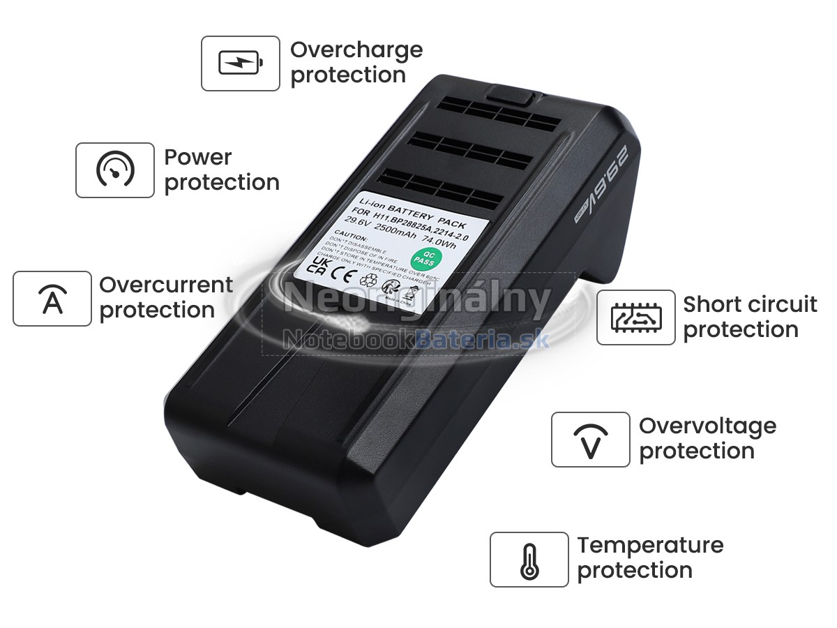 Náhradná batéria pre Midea BP28825A