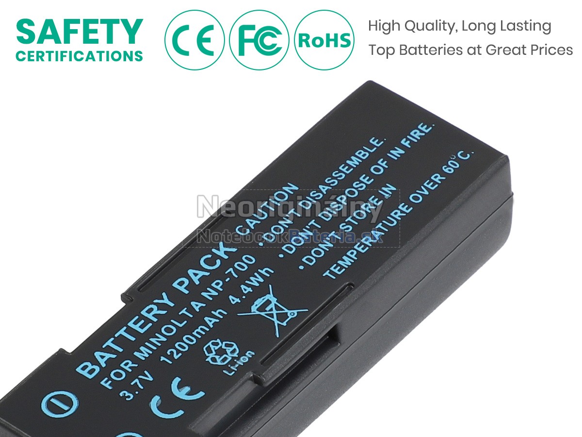 Náhradná batéria pre Minolta DIMAGE X50