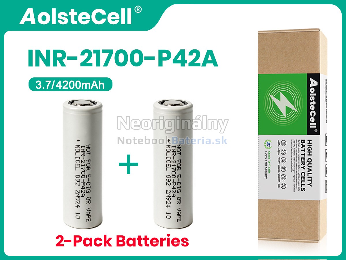 Náhradná batéria pre Molicel P42A10C