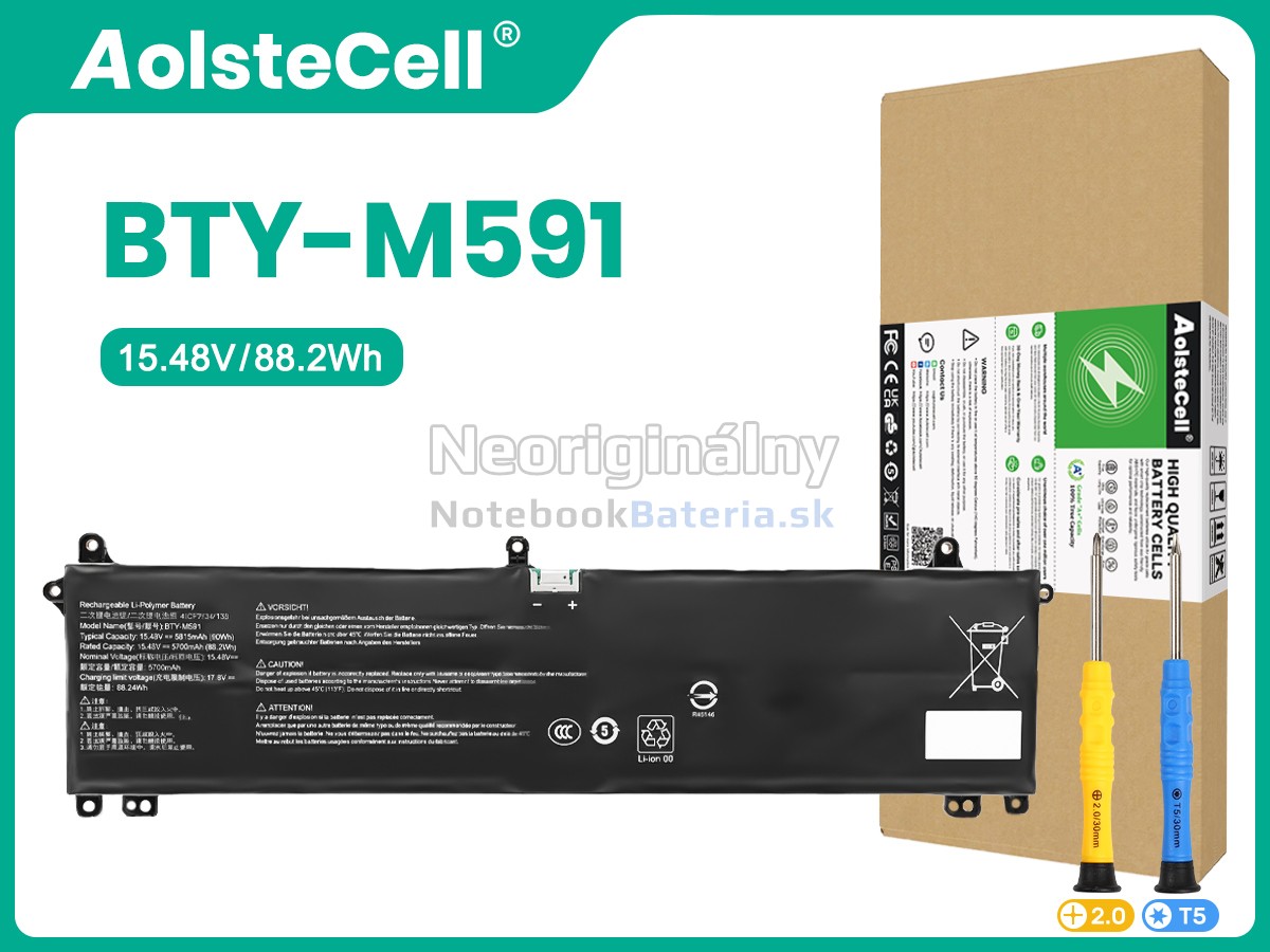 Náhradná batéria pre MSI S9N-0W4J200-AQ2
