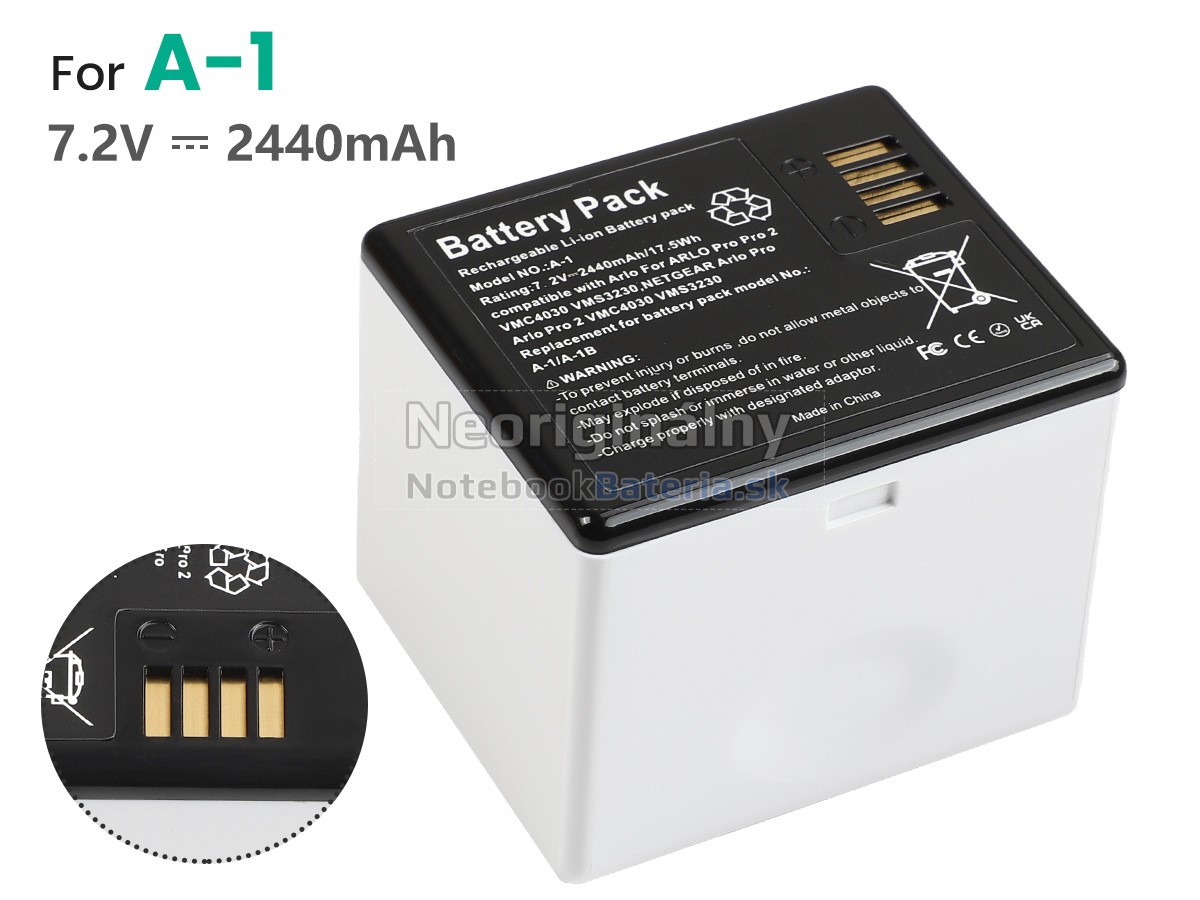 Náhradná batéria pre Netgear ARLO PRO 2
